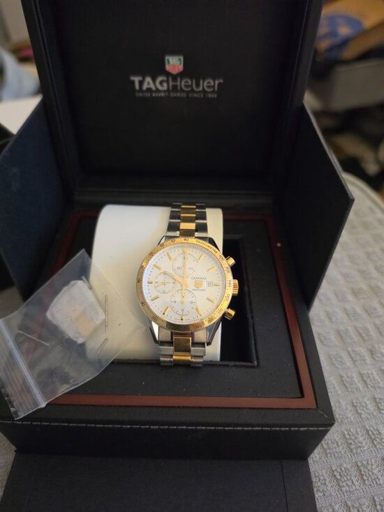 Tag Heuer Other - TAG HEUER Carrera  CV2050. 18k stainless Carrera Chronograph Automatic